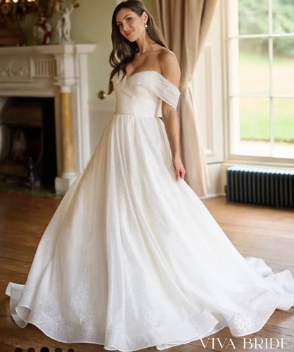 Princess glittery wedding