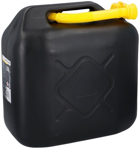 10l black plastic fuel - black,