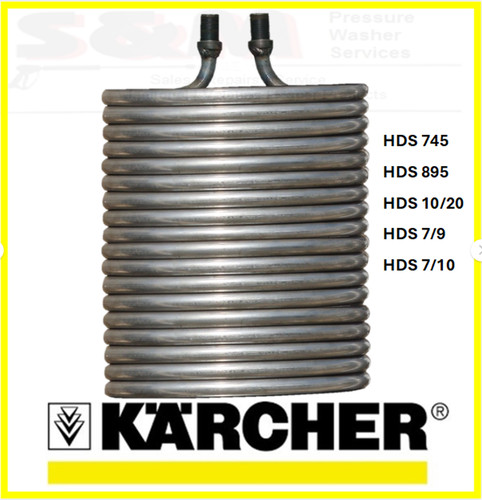 Genuine karcher boiler coil - karcher,