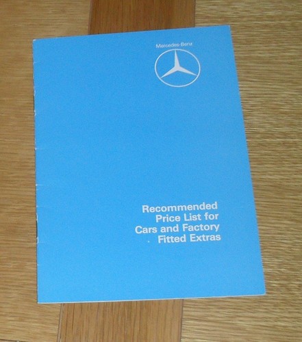 Mercedes price guide - mercedes, 190