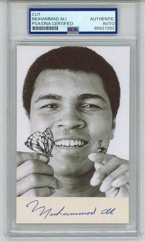 Muhammad ali signed - ~,