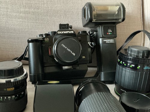 Vintage olympus om40 slr - om40,
