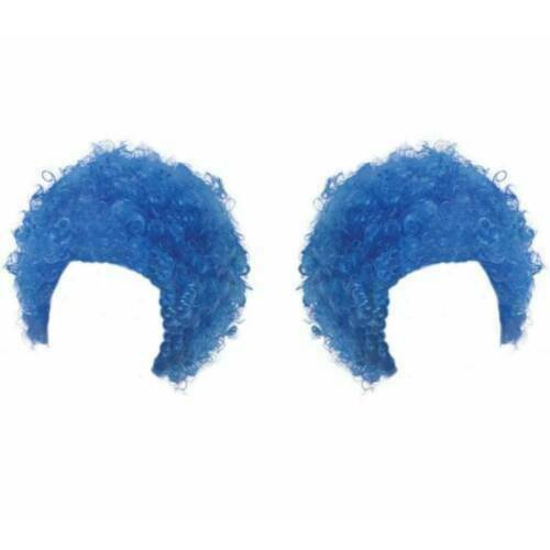 Blue afro thing 2 wig - x,