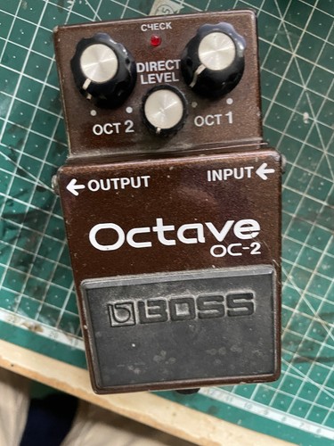 Boss octave pedal - octave,