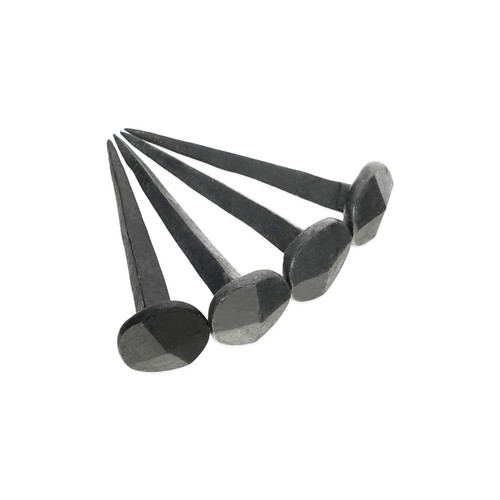 Iron nail black - nail, forged