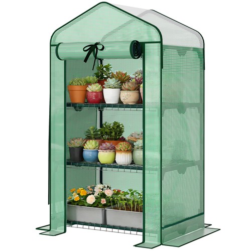 Mini greenhouse with screen - greenhouse,