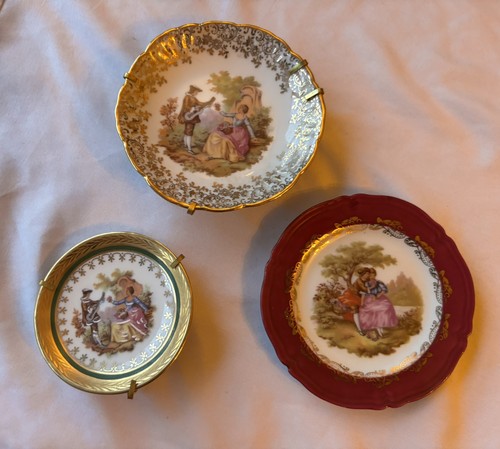Mint red rouges gold gilt - mint,
