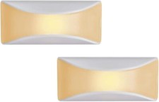 Mr Beams MB500A Amber LED Stair Light, White, 2-pack
