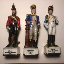Vintage Soldier x 3 Figurines Alfretto by Maruri 