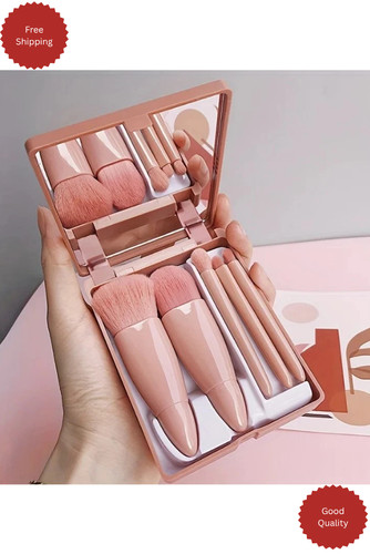 5pcs portable makeup brush - portable,