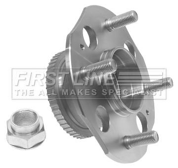 First line rear left wheel - first,