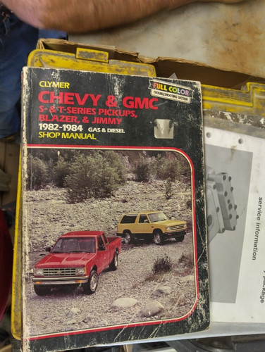 Clymer shop manual chevy gmc - chevy, s