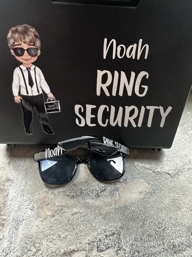 Ring security wedding gift - security,