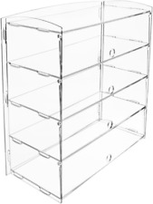 Top Acrylic Display Pastry Cabinet Cakes Donuts Cupcakes Pastries (4 Tie