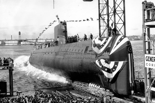 Uss nautilus submarine launch - uss,