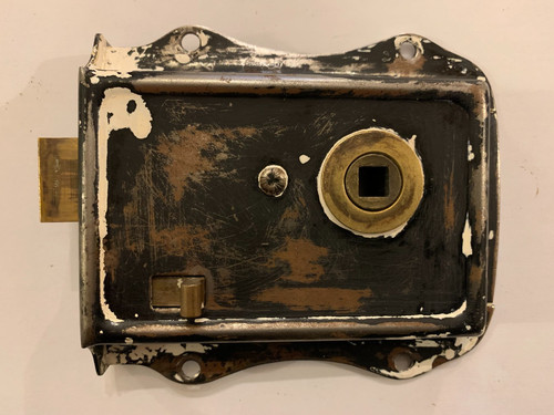 Vintage rim lock reclaimed - rim,
