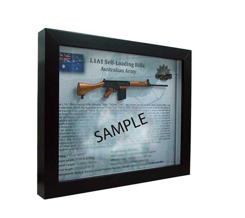 L1a1 self loading rifle - rifle, (slr)