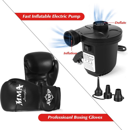 Punching bag with stand - with,