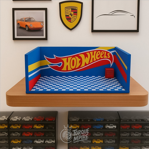 Hot wheels diorama scale - 1/64,