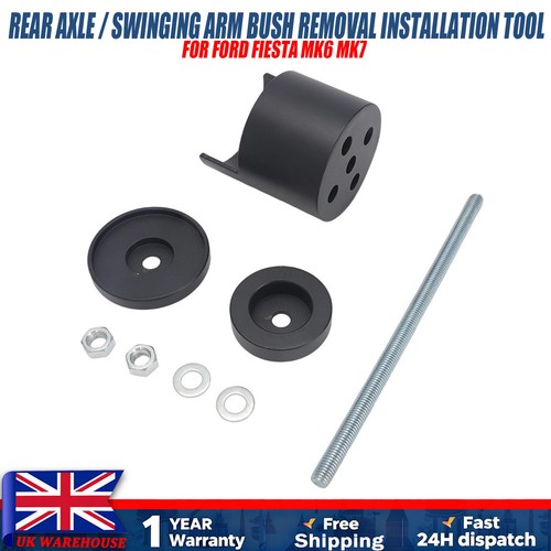Rear axle bush - removal, install