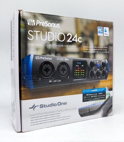 Presonus studio 24c - 24c, usb-c