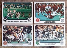 1977 Fleer NFL Team Action Football (1-67) / Pick Your Cards / Mid-Grade