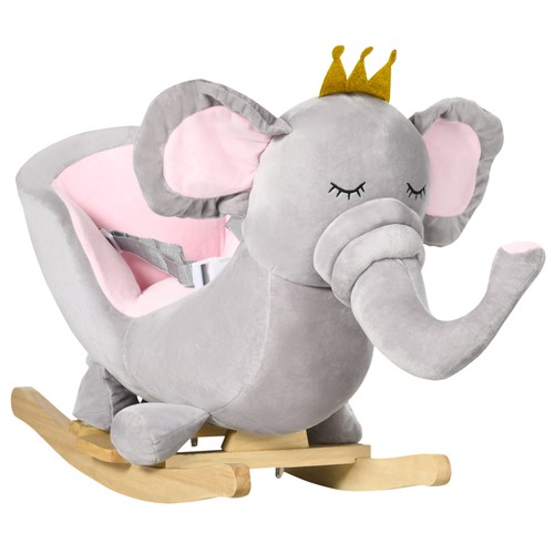 Homcom kids elephant designed - homcom, elephant-designed