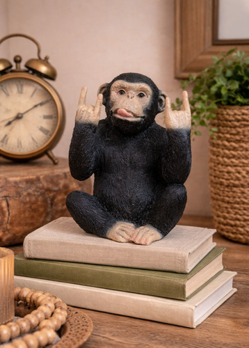 Cheeky monkey ornament funny - cheeky,