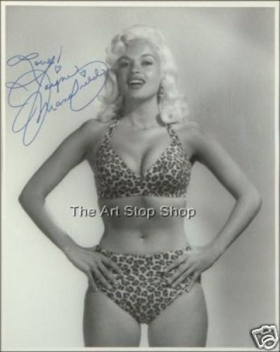 Jayne mansfield autograph - jayne,