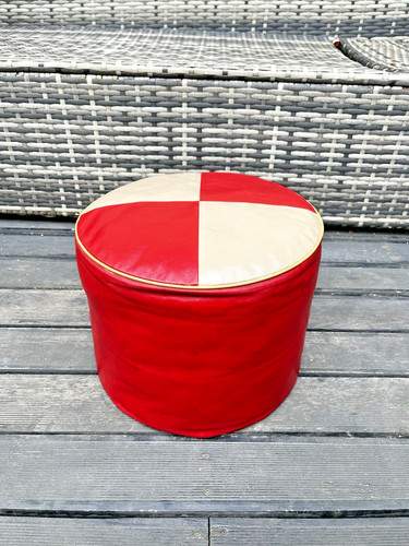 Retro red grey rockabilly - retro, 60's