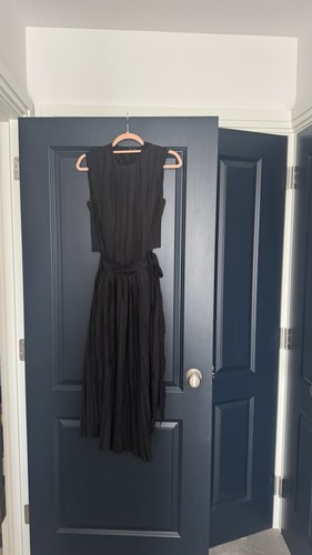 Cos wrap dress with cut - cos,