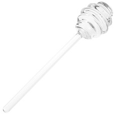  Clear Honey Dipper Stirring Stick Big Reusable Stirrers Jars with
