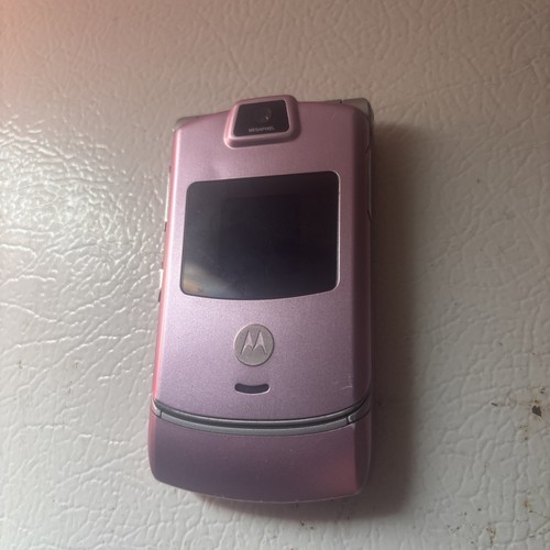 Vintage motorola razr v3m - razr, pink