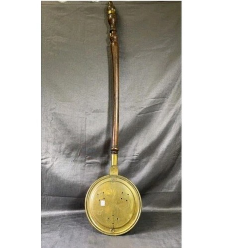 Antique brass bed