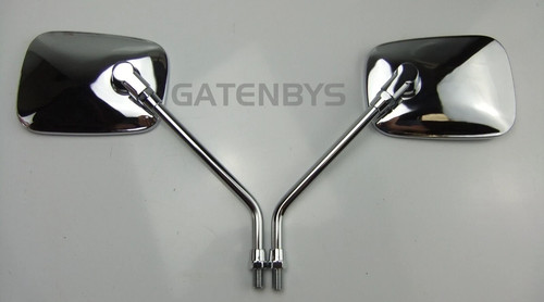 Chrome mirrors for suzuki - chrome,