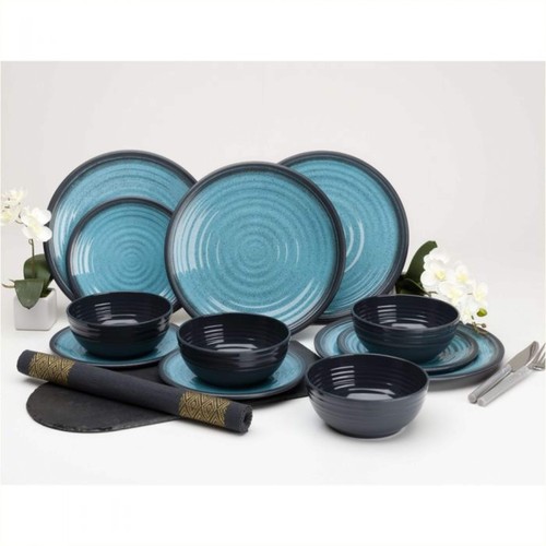 Flamefield granite aqua 12pc - granite,