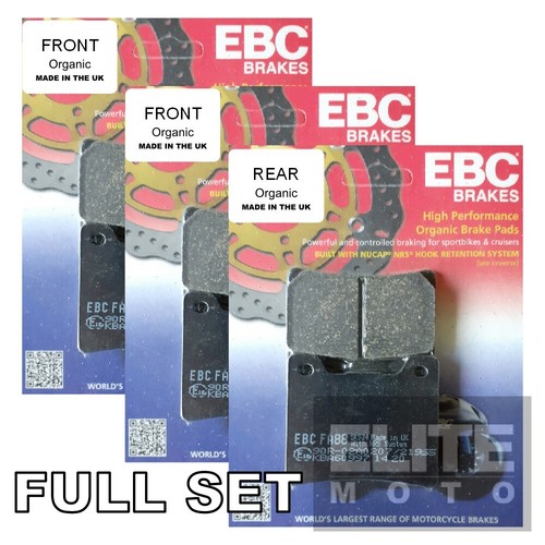 Ebc organic brake pads - ebc,