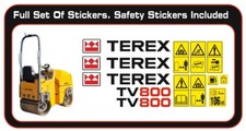 TEREX TV800 Roller Sticker
