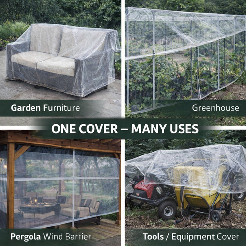 Heavy duty clear - heavy, mesh