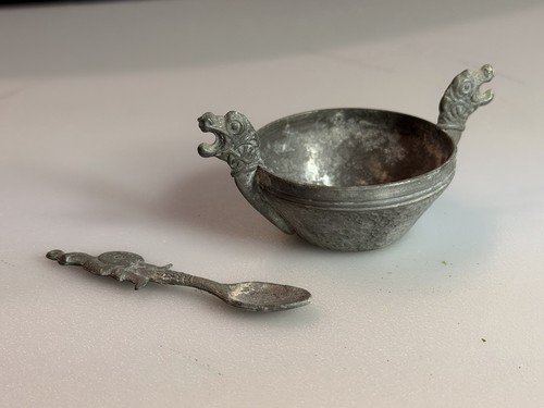 Vintage norwegian tinn pewter - tinn,