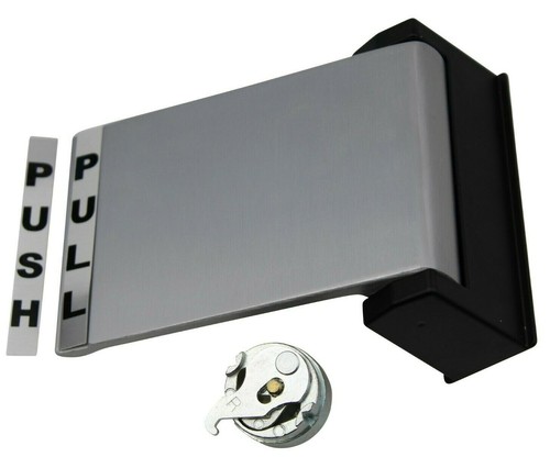 Alpro aluminium door push pull - push,