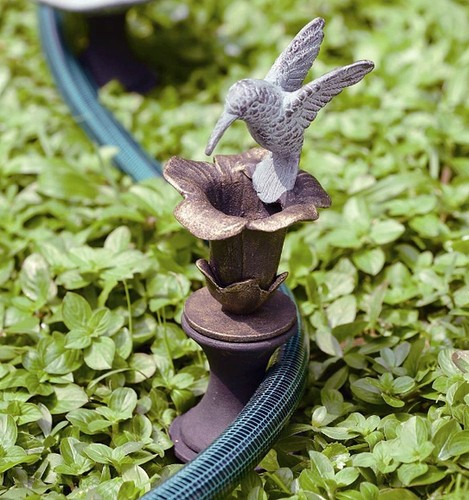Hummingbird hose guard - hose, guide