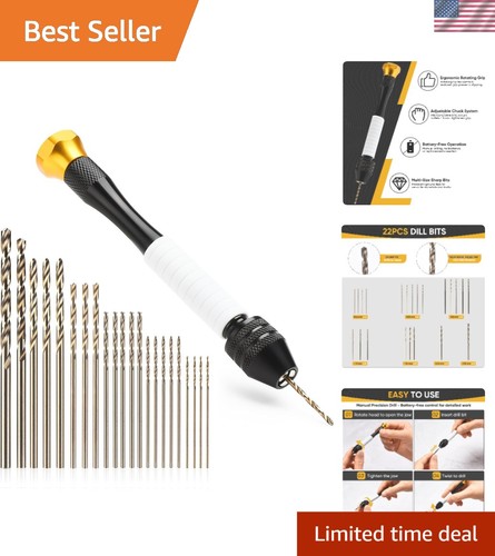 Ergonomic hand drill - hand, 22