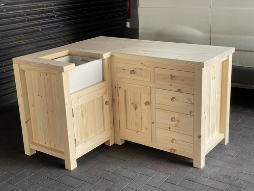 Belfast sink corner - sink, unit