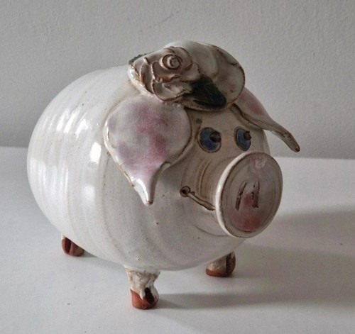 Rare vintage unique arkpottery - rare,