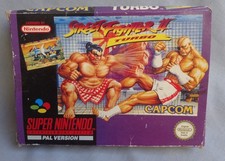 Street Fighter II Turbo Super Nintendo SNES DISPLAY PURPOSES ONLY BOX (NO Game)