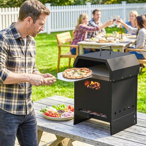 Outdoor pizza oven - pizza,