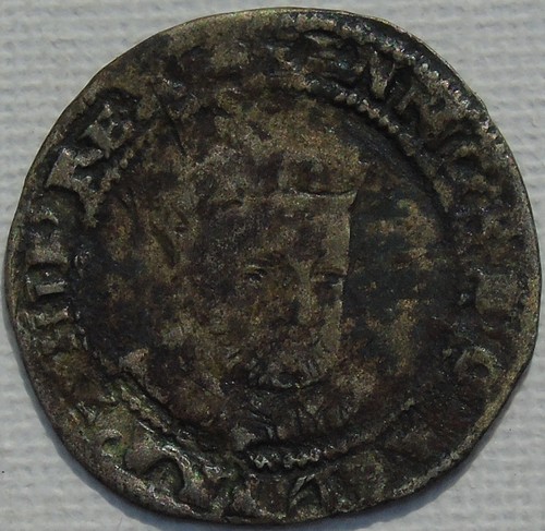Henry viii hammered - hammered, silver