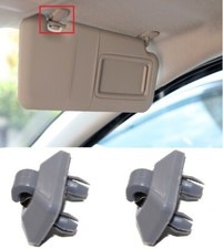 Pair Sun Visor Clip 3B0857561B