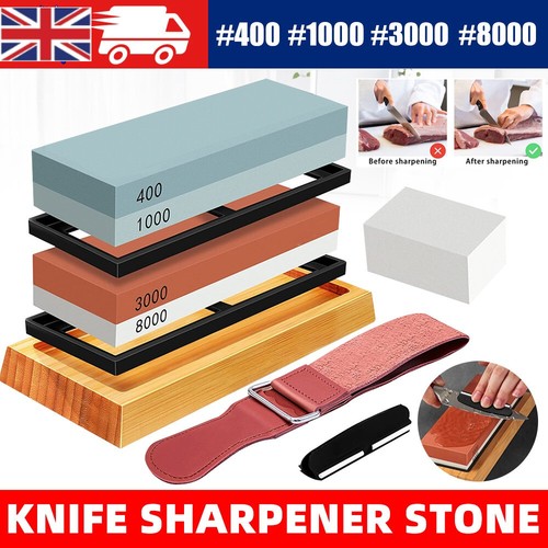 Whetstone knife sharpening - 2x,